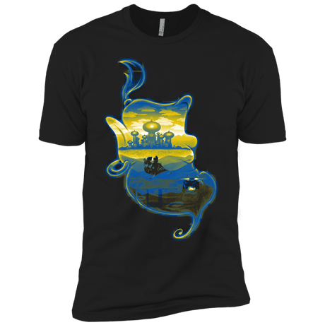 T-Shirts Black / YXS Aladdin Silhouette Boys Premium T-Shirt