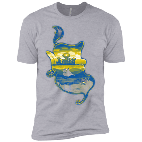 T-Shirts Heather Grey / YXS Aladdin Silhouette Boys Premium T-Shirt