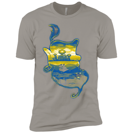 T-Shirts Light Grey / YXS Aladdin Silhouette Boys Premium T-Shirt