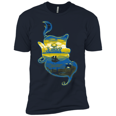 T-Shirts Midnight Navy / YXS Aladdin Silhouette Boys Premium T-Shirt