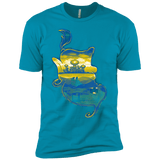 T-Shirts Turquoise / YXS Aladdin Silhouette Boys Premium T-Shirt