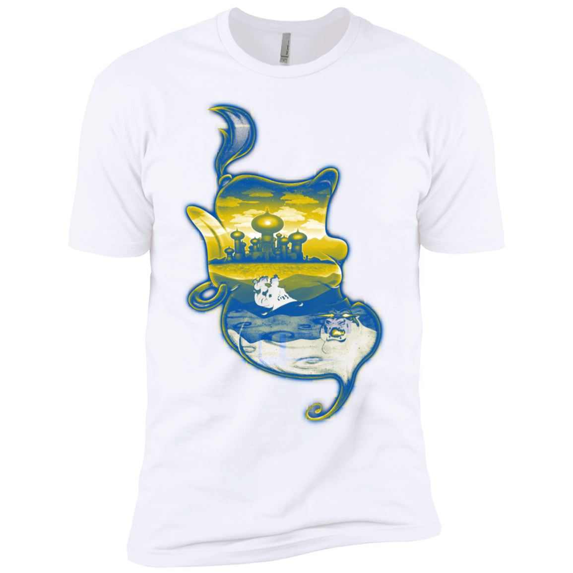 T-Shirts White / YXS Aladdin Silhouette Boys Premium T-Shirt