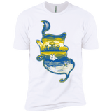 T-Shirts White / YXS Aladdin Silhouette Boys Premium T-Shirt