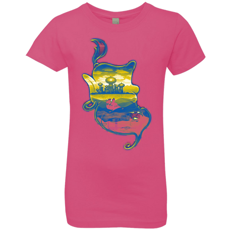 T-Shirts Hot Pink / YXS Aladdin Silhouette Girls Premium T-Shirt