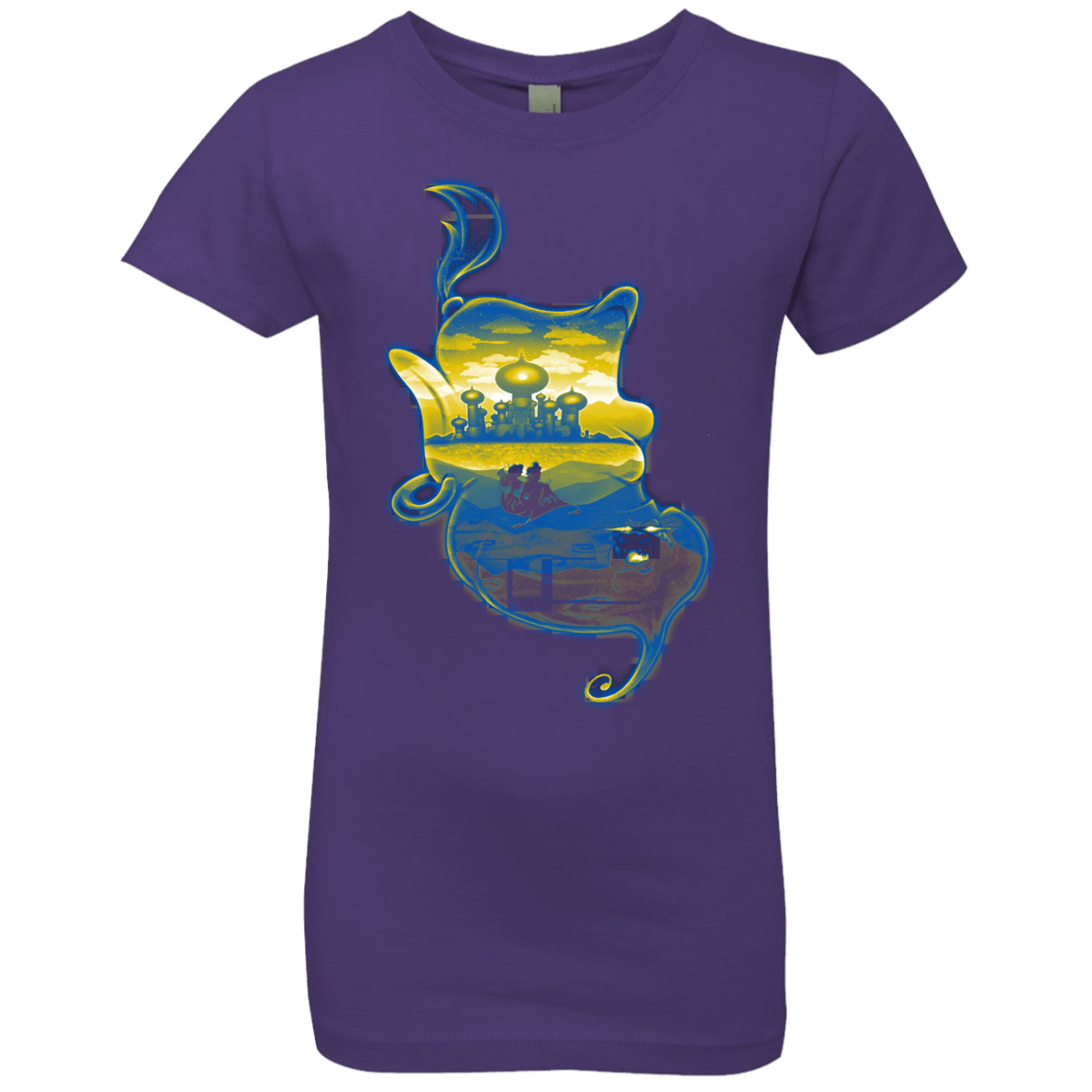 T-Shirts Purple Rush / YXS Aladdin Silhouette Girls Premium T-Shirt