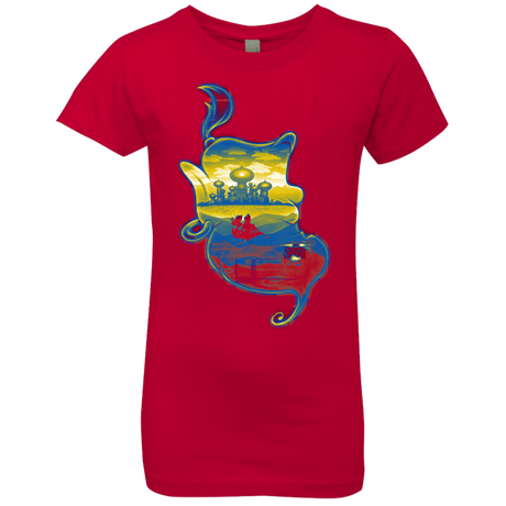 T-Shirts Red / YXS Aladdin Silhouette Girls Premium T-Shirt