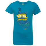T-Shirts Turquoise / YXS Aladdin Silhouette Girls Premium T-Shirt