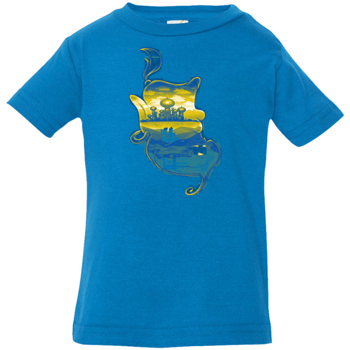 T-Shirts Cobalt / 6 Months Aladdin Silhouette Infant Premium T-Shirt
