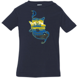 T-Shirts Navy / 6 Months Aladdin Silhouette Infant Premium T-Shirt