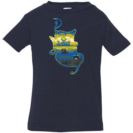 T-Shirts Navy / 6 Months Aladdin Silhouette Infant Premium T-Shirt