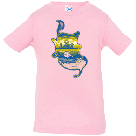 T-Shirts Pink / 6 Months Aladdin Silhouette Infant Premium T-Shirt