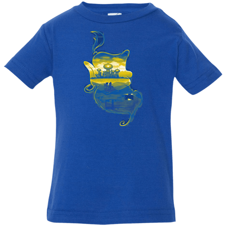 T-Shirts Royal / 6 Months Aladdin Silhouette Infant Premium T-Shirt