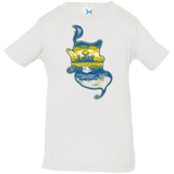 T-Shirts White / 6 Months Aladdin Silhouette Infant Premium T-Shirt