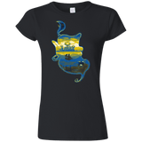 T-Shirts Black / S Aladdin Silhouette Junior Slimmer-Fit T-Shirt