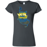 T-Shirts Charcoal / S Aladdin Silhouette Junior Slimmer-Fit T-Shirt