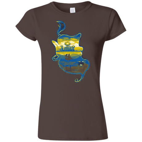T-Shirts Dark Chocolate / S Aladdin Silhouette Junior Slimmer-Fit T-Shirt