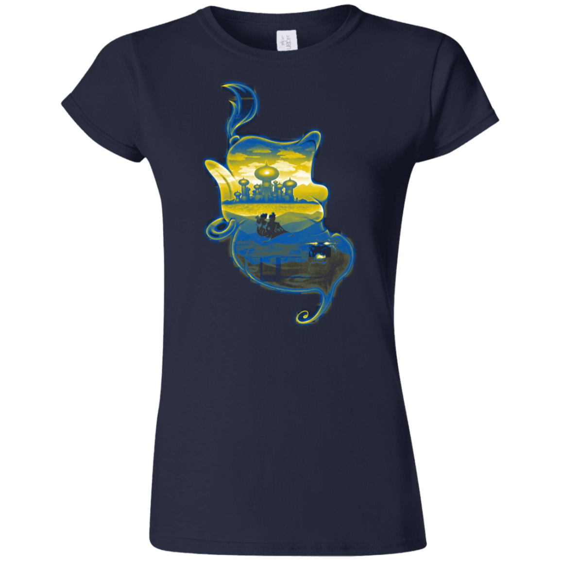 T-Shirts Navy / S Aladdin Silhouette Junior Slimmer-Fit T-Shirt