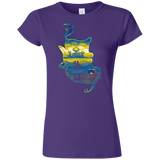 T-Shirts Purple / S Aladdin Silhouette Junior Slimmer-Fit T-Shirt