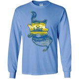 T-Shirts Carolina Blue / S Aladdin Silhouette Men's Long Sleeve T-Shirt