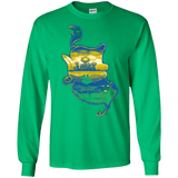 T-Shirts Irish Green / S Aladdin Silhouette Men's Long Sleeve T-Shirt