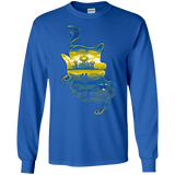 T-Shirts Royal / S Aladdin Silhouette Men's Long Sleeve T-Shirt