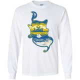 T-Shirts White / S Aladdin Silhouette Men's Long Sleeve T-Shirt