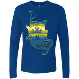 T-Shirts Royal / S Aladdin Silhouette Men's Premium Long Sleeve