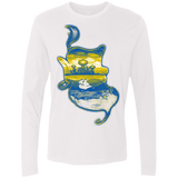 T-Shirts White / S Aladdin Silhouette Men's Premium Long Sleeve