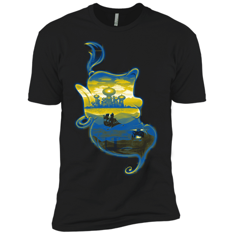 T-Shirts Black / X-Small Aladdin Silhouette Men's Premium T-Shirt