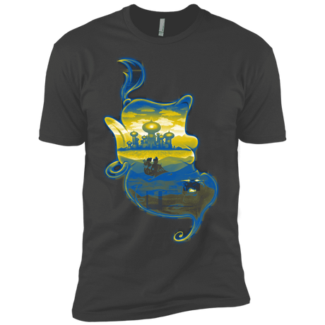 T-Shirts Heavy Metal / X-Small Aladdin Silhouette Men's Premium T-Shirt