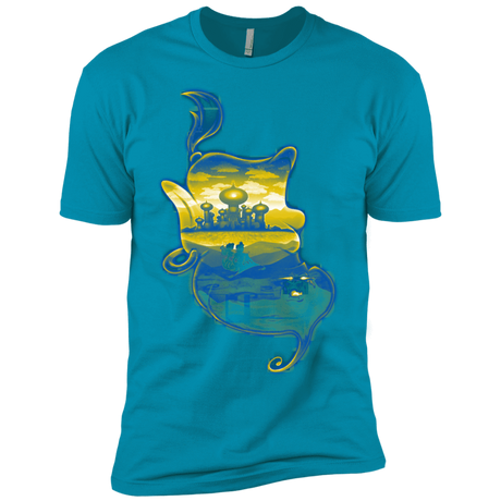 T-Shirts Turquoise / X-Small Aladdin Silhouette Men's Premium T-Shirt