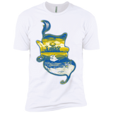 T-Shirts White / X-Small Aladdin Silhouette Men's Premium T-Shirt