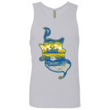 T-Shirts Heather Grey / S Aladdin Silhouette Men's Premium Tank Top