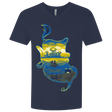 T-Shirts Midnight Navy / X-Small Aladdin Silhouette Men's Premium V-Neck