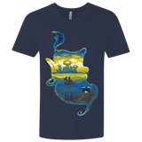 T-Shirts Midnight Navy / X-Small Aladdin Silhouette Men's Premium V-Neck