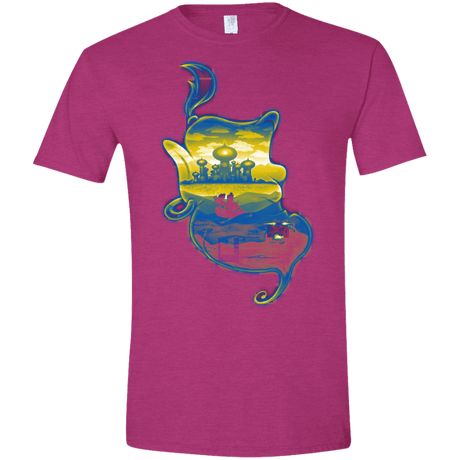 T-Shirts Antique Heliconia / S Aladdin Silhouette Men's Semi-Fitted Softstyle