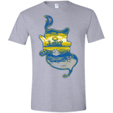 T-Shirts Sport Grey / X-Small Aladdin Silhouette Men's Semi-Fitted Softstyle