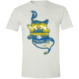 T-Shirts White / X-Small Aladdin Silhouette Men's Semi-Fitted Softstyle