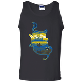 T-Shirts Black / S Aladdin Silhouette Men's Tank Top
