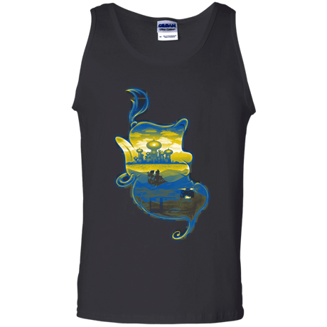 T-Shirts Black / S Aladdin Silhouette Men's Tank Top