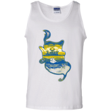T-Shirts White / S Aladdin Silhouette Men's Tank Top