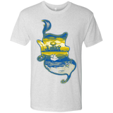 T-Shirts Heather White / S Aladdin Silhouette Men's Triblend T-Shirt