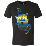 T-Shirts Vintage Black / S Aladdin Silhouette Men's Triblend T-Shirt