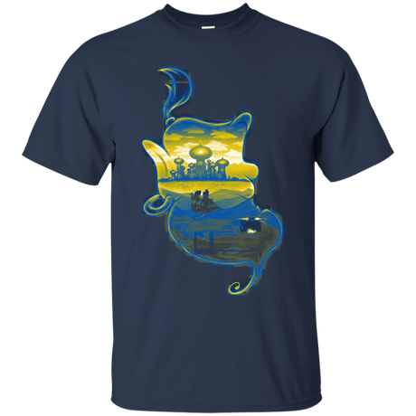 T-Shirts Navy / S Aladdin Silhouette T-Shirt