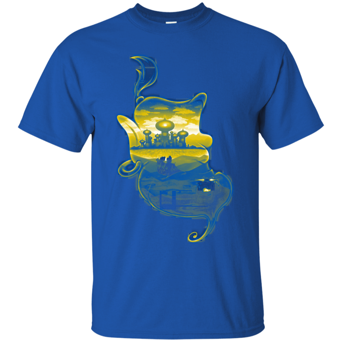 T-Shirts Royal / S Aladdin Silhouette T-Shirt