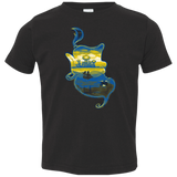 T-Shirts Black / 2T Aladdin Silhouette Toddler Premium T-Shirt