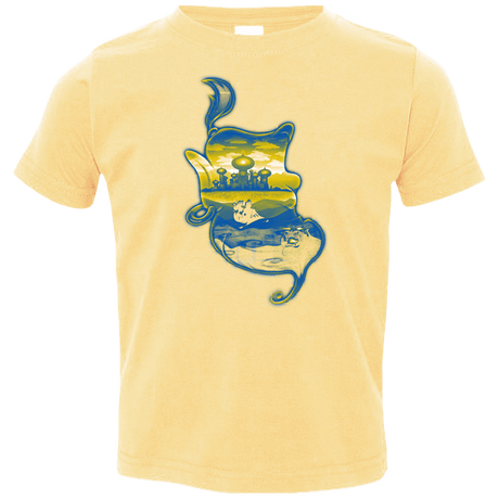 T-Shirts Butter / 2T Aladdin Silhouette Toddler Premium T-Shirt