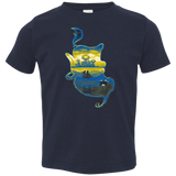 T-Shirts Navy / 2T Aladdin Silhouette Toddler Premium T-Shirt