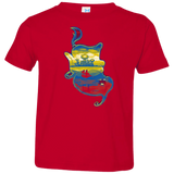 T-Shirts Red / 2T Aladdin Silhouette Toddler Premium T-Shirt