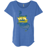 T-Shirts Vintage Royal / X-Small Aladdin Silhouette Triblend Dolman Sleeve